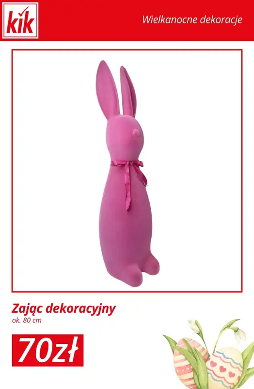 KiK - gazetka promocyjna Wielkanocne dekoracje w atrakcyjnych cenach! od środy 18.02  - strona 13