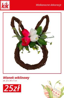 KiK - gazetka promocyjna Wielkanocne dekoracje w atrakcyjnych cenach! od środy 18.02  - strona 12
