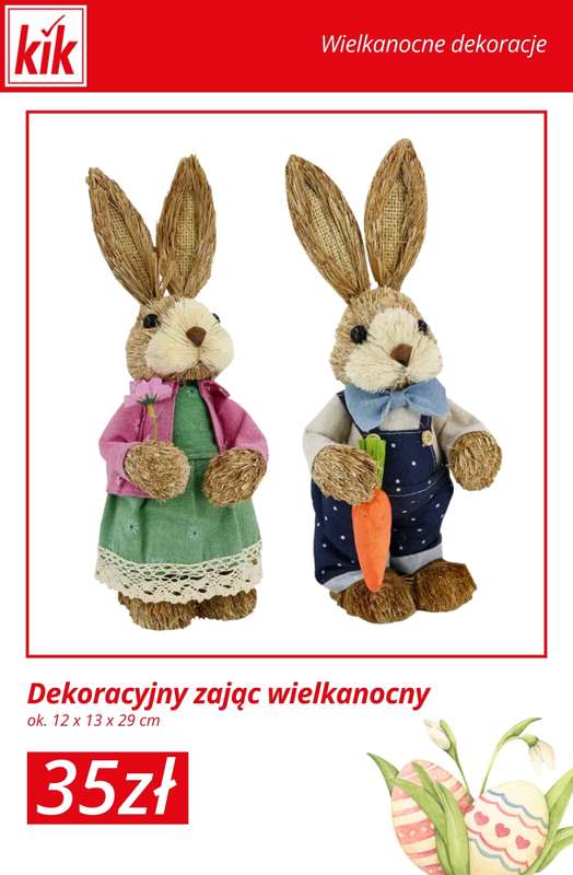 KiK - gazetka promocyjna Wielkanocne dekoracje w atrakcyjnych cenach! od środy 18.02  - strona 7