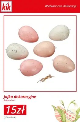 KiK - gazetka promocyjna Wielkanocne dekoracje w atrakcyjnych cenach! od środy 18.02  - strona 3