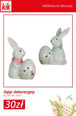 KiK - gazetka promocyjna Wielkanocne dekoracje w atrakcyjnych cenach! od środy 18.02  - strona 11