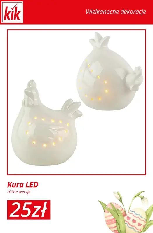 KiK - gazetka promocyjna Wielkanocne dekoracje w atrakcyjnych cenach! od środy 18.02  - strona 6