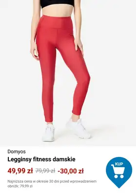 Decathlon - gazetka promocyjna Odzież fitness w supercenach od środy 18.02  - strona 8