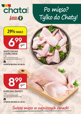 Chata Polska - gazetka promocyjna Plakat promocyjny  do soboty 28.02