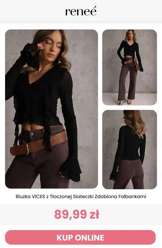 Renee - gazetka promocyjna Bluzki - Top of the Top od środy 18.02 do środy 25.02 - strona 5
