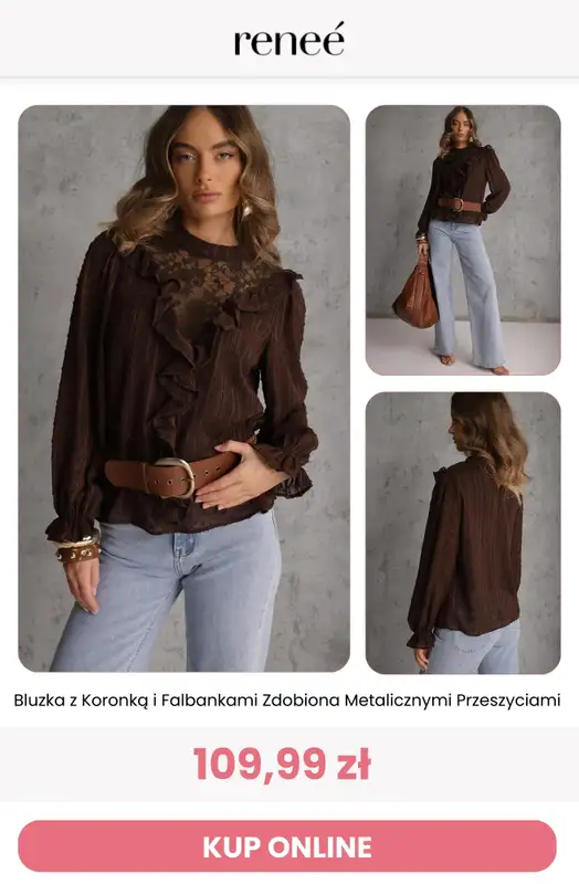 Renee - gazetka promocyjna Bluzki - Top of the Top od środy 18.02 do środy 25.02 - strona 7