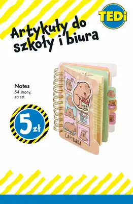 Tedi - gazetka promocyjna Artykuły do SZKOŁY i BIURA w supercenach! od środy 18.02 do wtorku 24.02 - strona 2