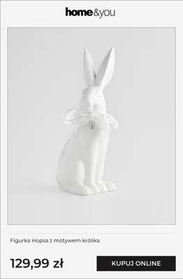 Figurka Hopsa z motywem królika