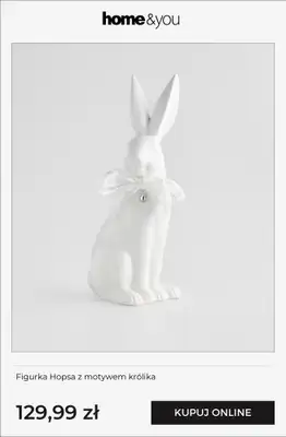 home&you - gazetka promocyjna Kolekcja: Lśniąca WIelkanoc od środy 18.02 do piątku 27.02 - strona 3