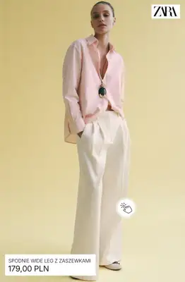 Zara - gazetka promocyjna Spodnie damskie – znajdź swój idealny fason od środy 18.02  - strona 6