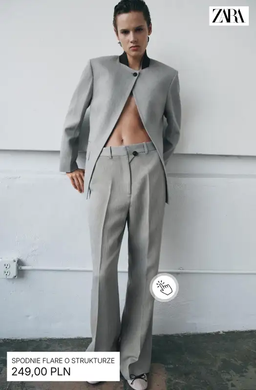 Zara - gazetka promocyjna Spodnie damskie – znajdź swój idealny fason od środy 18.02  - strona 7