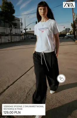 Zara - gazetka promocyjna Spodnie damskie – znajdź swój idealny fason od środy 18.02  - strona 9
