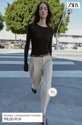 Zara - gazetka promocyjna Spodnie damskie – znajdź swój idealny fason od środy 18.02  - strona 2