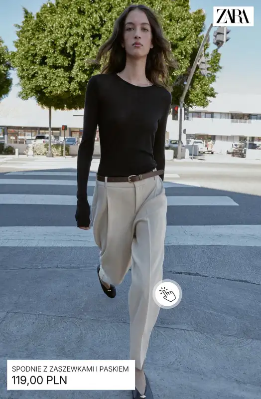 Zara - gazetka promocyjna Spodnie damskie – znajdź swój idealny fason od środy 18.02  - strona 2