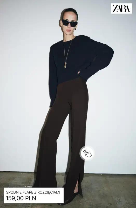Zara - gazetka promocyjna Spodnie damskie – znajdź swój idealny fason od środy 18.02  - strona 4