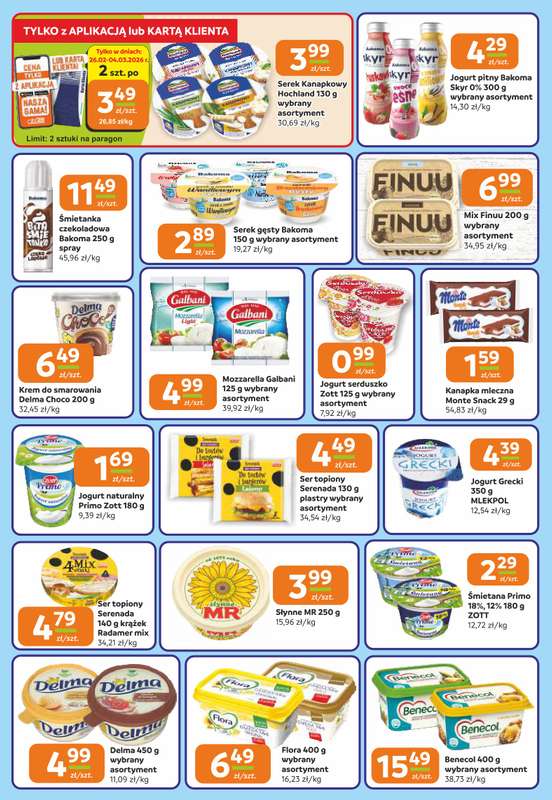 Społem Częstochowa - gazetka promocyjna Gazetka od czwartku 26.02 do wtorku 10.03 - strona 7