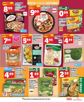 TOPAZ - gazetka promocyjna Nowa gazetka od czwartku, 26.02. od czwartku 26.02 do środy 04.03 - strona 15