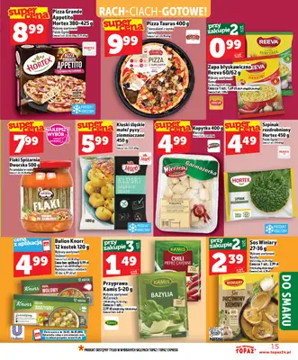 TOPAZ - gazetka promocyjna Nowa gazetka od czwartku, 26.02. od czwartku 26.02 do środy 04.03 - strona 15