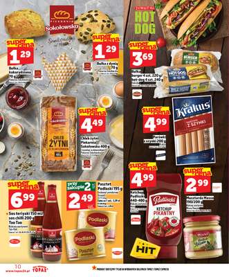 TOPAZ - gazetka promocyjna Nowa gazetka od czwartku, 26.02. od czwartku 26.02 do środy 04.03 - strona 10