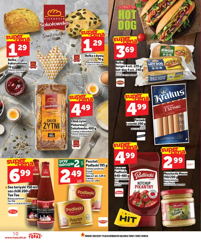 TOPAZ - gazetka promocyjna Nowa gazetka od czwartku, 26.02. od czwartku 26.02 do środy 04.03 - strona 10