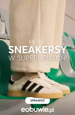 eobuwie.pl - gazetka promocyjna Sneakersy męskie na wiosnę w supercenach! od środy 18.02 