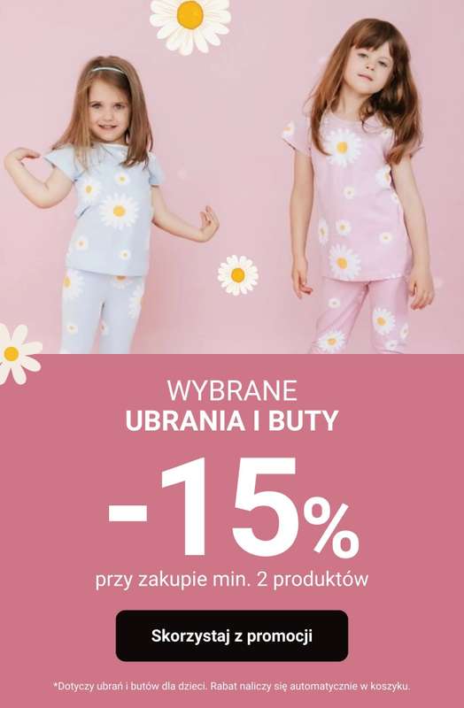 Smyk - gazetka promocyjna Ubrania i buty: -15% przy zakupie min. 2 szt. od środy 18.02 do wtorku 24.02