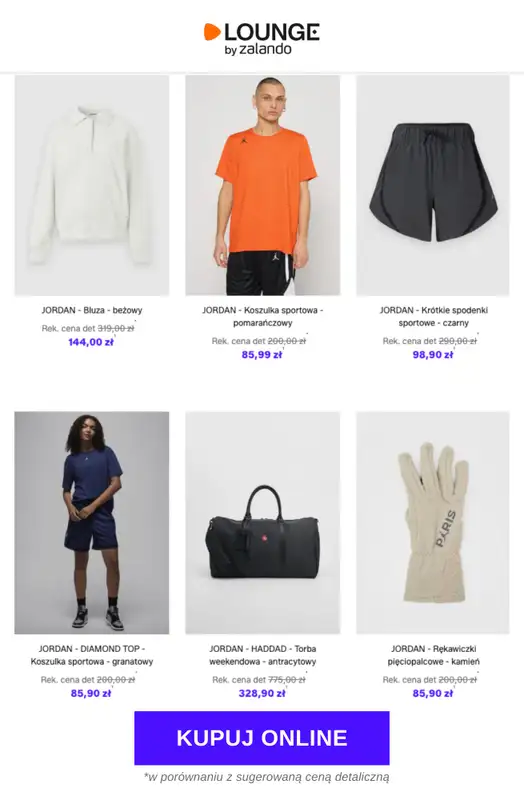 Lounge by Zalando - gazetka promocyjna Specjalne okazje: Jordan od środy 18.02 do soboty 21.02 - strona 10