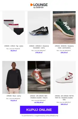 Lounge by Zalando - gazetka promocyjna Specjalne okazje: Jordan od środy 18.02 do soboty 21.02 - strona 6