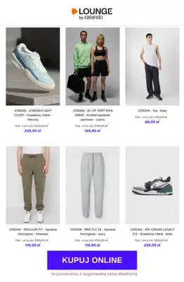 Lounge by Zalando - gazetka promocyjna Specjalne okazje: Jordan od środy 18.02 do soboty 21.02 - strona 7