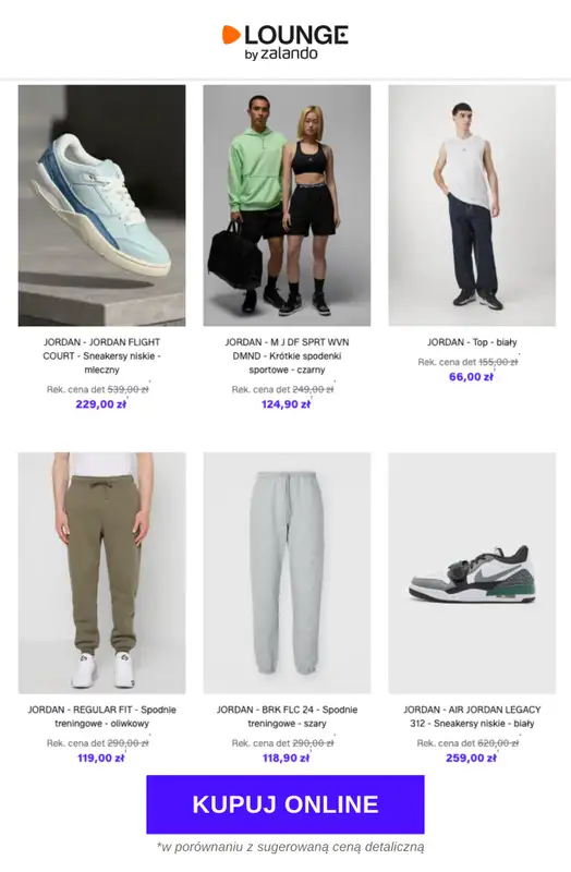 Lounge by Zalando - gazetka promocyjna Specjalne okazje: Jordan od środy 18.02 do soboty 21.02 - strona 7