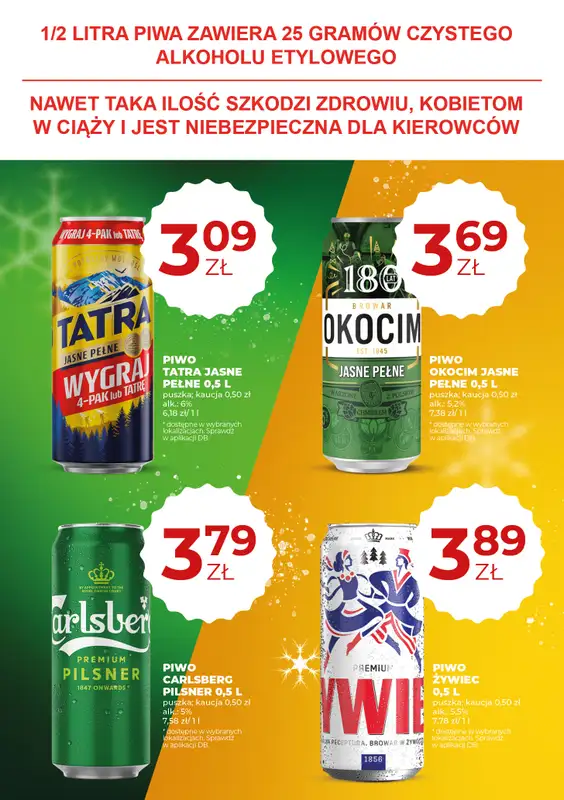 Duży Ben - gazetka promocyjna Gazetka piwna od czwartku 19.02 do środy 04.03 - strona 6