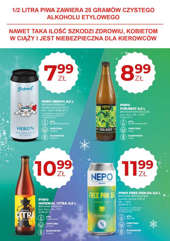 Duży Ben - gazetka promocyjna Gazetka piwna od czwartku 19.02 do środy 04.03 - strona 12