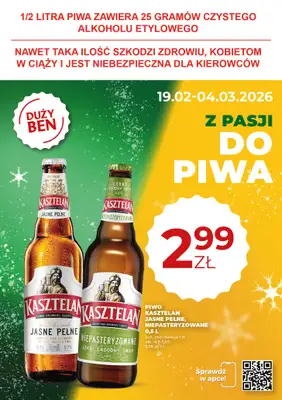 Duży Ben - gazetka promocyjna Gazetka piwna od czwartku 19.02 do środy 04.03