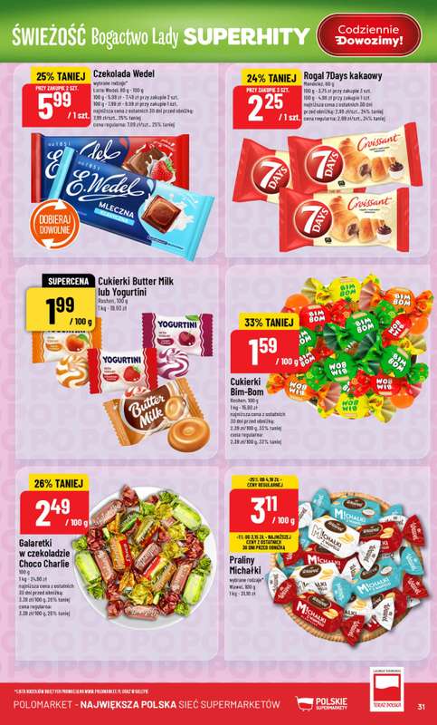 POLOmarket - gazetka promocyjna Gazetka od środy 18.02 do wtorku 24.02 - strona 31