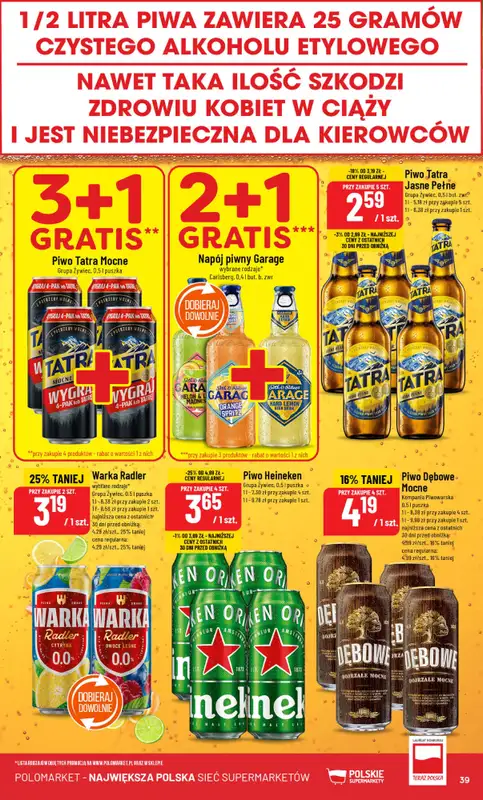 POLOmarket - gazetka promocyjna Gazetka od środy 18.02 do wtorku 24.02 - strona 39