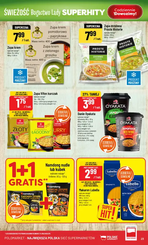 POLOmarket - gazetka promocyjna Gazetka od środy 18.02 do wtorku 24.02 - strona 23