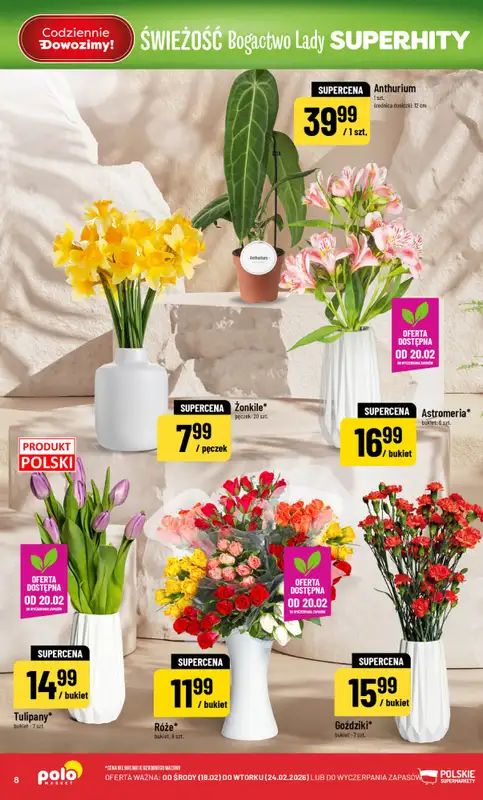 POLOmarket - gazetka promocyjna Gazetka od środy 18.02 do wtorku 24.02 - strona 8