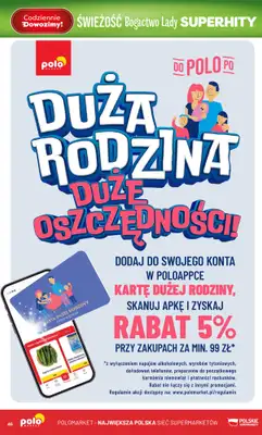 POLOmarket - gazetka promocyjna Gazetka od środy 18.02 do wtorku 24.02 - strona 46
