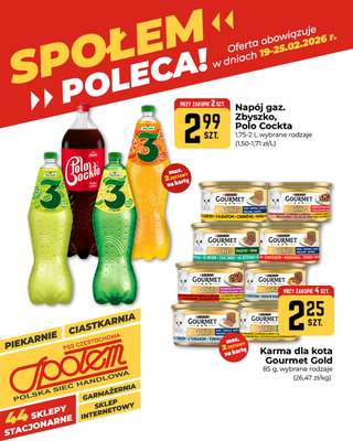 Społem Częstochowa - gazetka promocyjna Plakaty promocyjne od czwartku 19.02 do środy 25.02 - strona 3