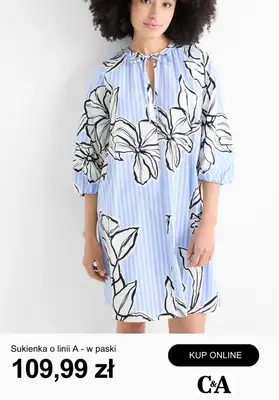 C&A - gazetka promocyjna Sukienki na wiosnę od środy 18.02  - strona 3