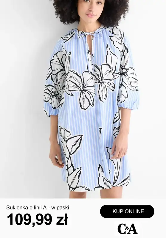 C&A - gazetka promocyjna Sukienki na wiosnę od środy 18.02  - strona 3