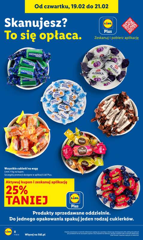 Lidl - gazetka promocyjna Oferta od czwartku od czwartku 19.02 do soboty 21.02 - strona 8