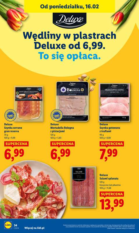 Lidl - gazetka promocyjna Oferta od czwartku od czwartku 19.02 do soboty 21.02 - strona 34