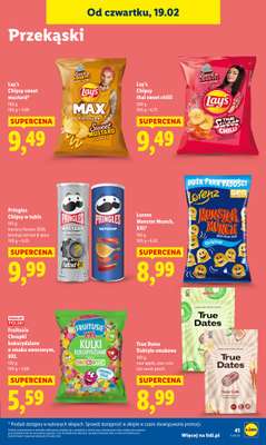 Lidl - gazetka promocyjna Oferta od czwartku od czwartku 19.02 do soboty 21.02 - strona 41
