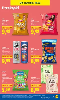 Lidl - gazetka promocyjna Oferta od czwartku od czwartku 19.02 do soboty 21.02 - strona 41