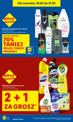 Lidl - gazetka promocyjna Oferta od czwartku od czwartku 19.02 do soboty 21.02 - strona 14