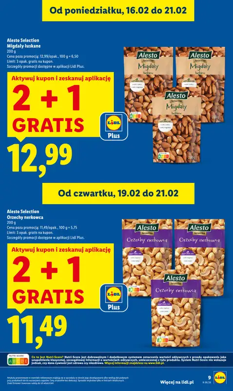 Lidl - gazetka promocyjna Oferta od czwartku od czwartku 19.02 do soboty 21.02 - strona 9