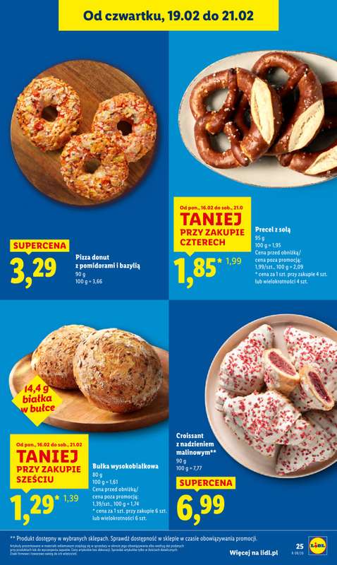 Lidl - gazetka promocyjna Oferta od czwartku od czwartku 19.02 do soboty 21.02 - strona 25