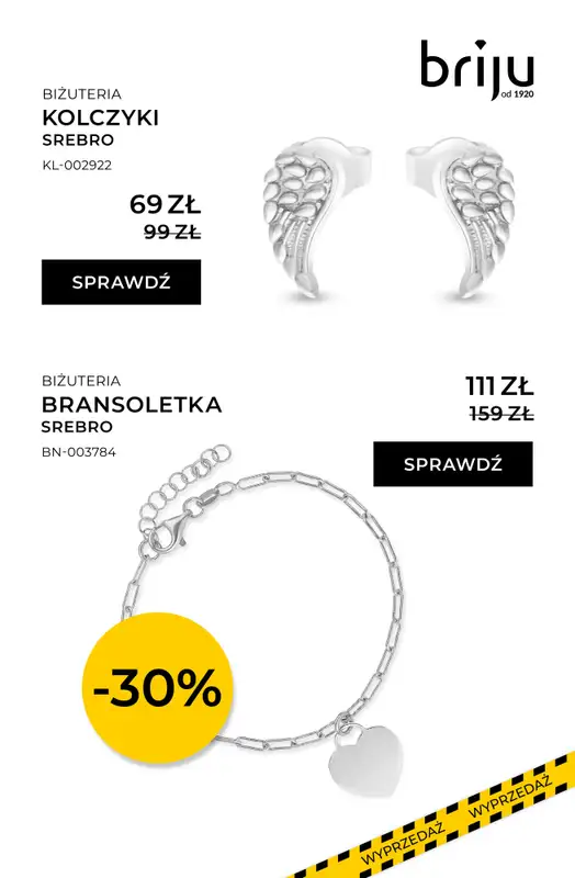 Briju - gazetka promocyjna Ostatnie dni wyprzedaży do -70% od środy 18.02 do soboty 28.02 - strona 10