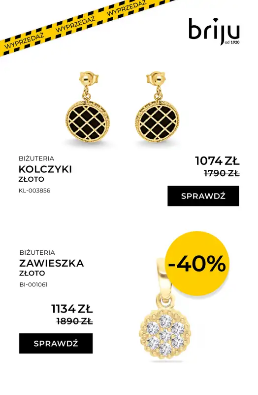 BEST SALE - gazetka promocyjna Briju | Ostatnie dni wyprzedaży do -70% od środy 18.02 do soboty 28.02 - strona 5
